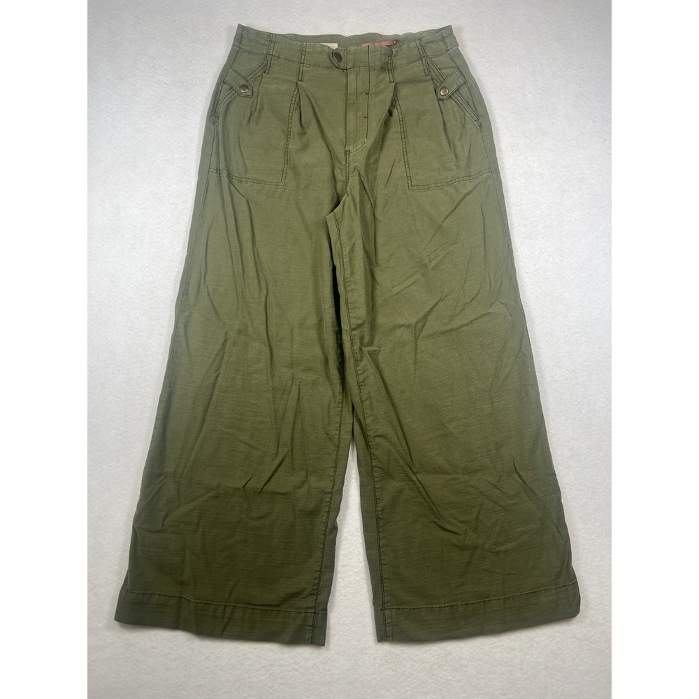 Anthropologie Pilcro Cargo Pants Womens Sz 29 Utility Olive Green